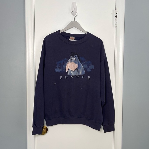 Vintage Disney Eeyore Crewneck Sweatshirt - Picture 1 of 5